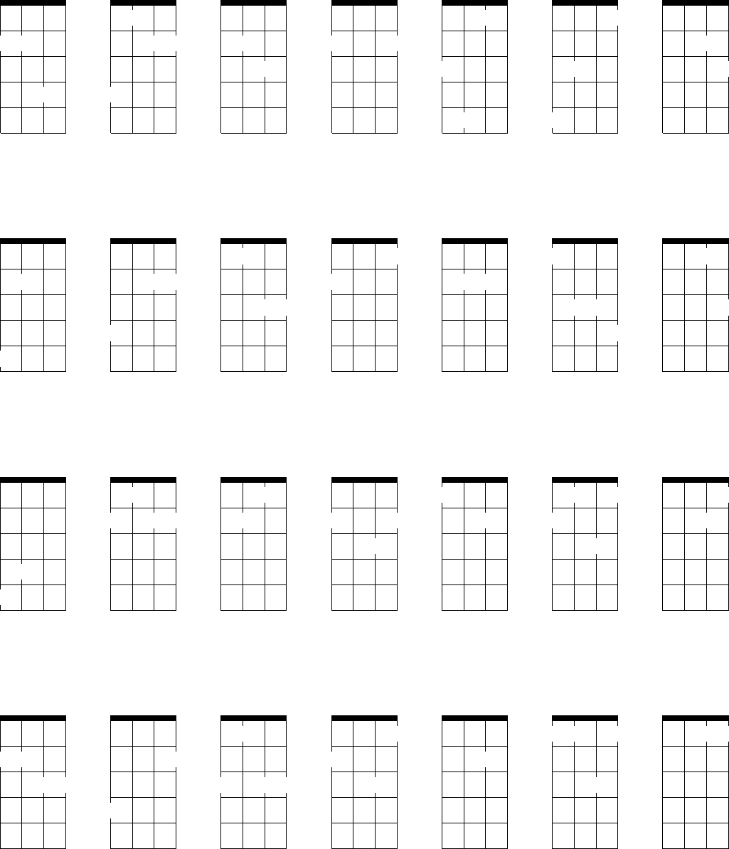 Mandolin Chord Chart 2