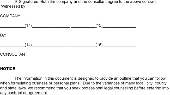 Consultant Agreement 3 Page 2