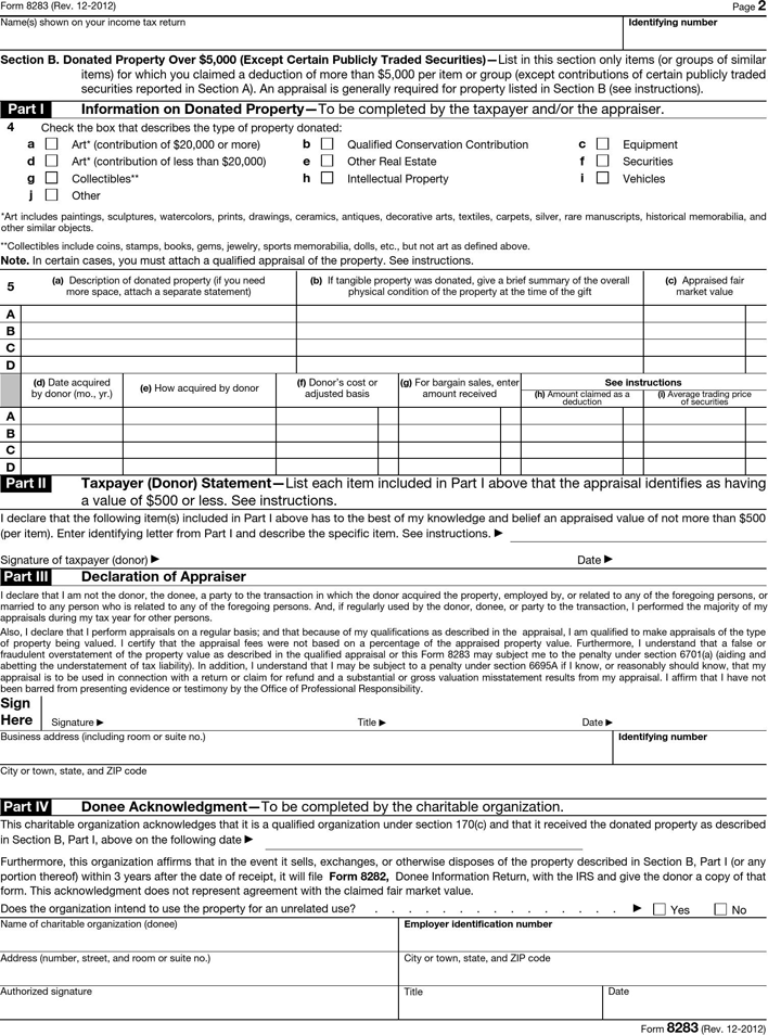 Donation Form 4 Page 2