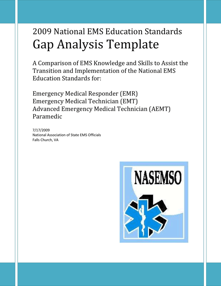 Gap Analysis Template 1
