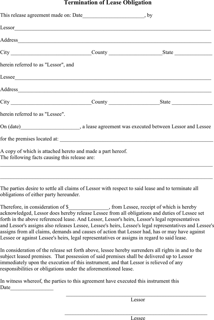 Lease Termination Agreement 2