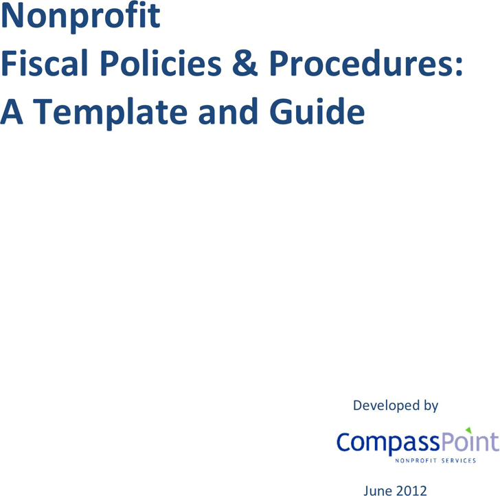Policies And Procedures Template 2