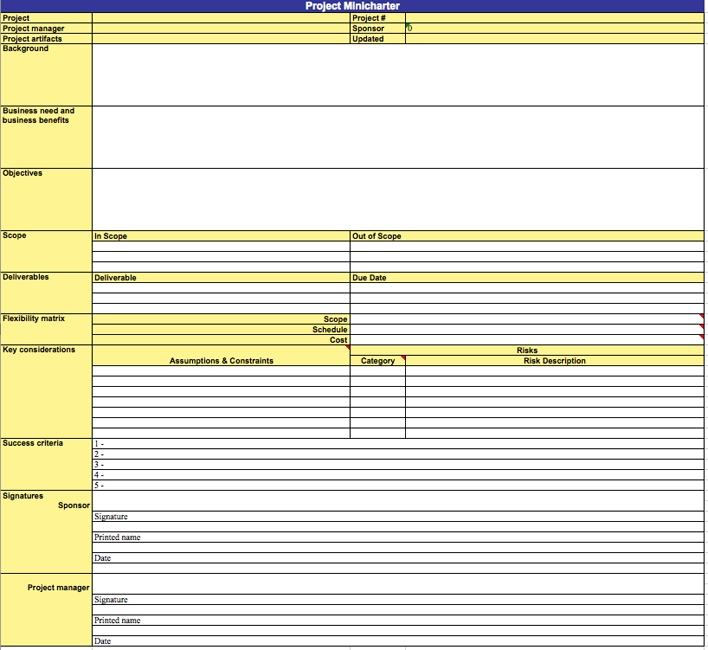 Project Planning Template 2 Page 3