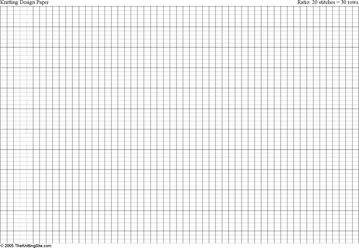 knitting graph paper template free download speedy