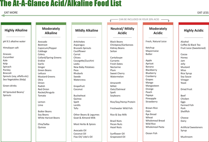 Acid Alkaline Food Chart 2 Page 4