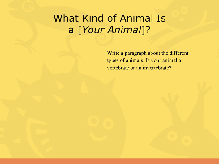 Animal Report Template 1 Page 3