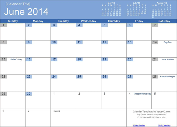 April 2015 Calendar 2 Page 6