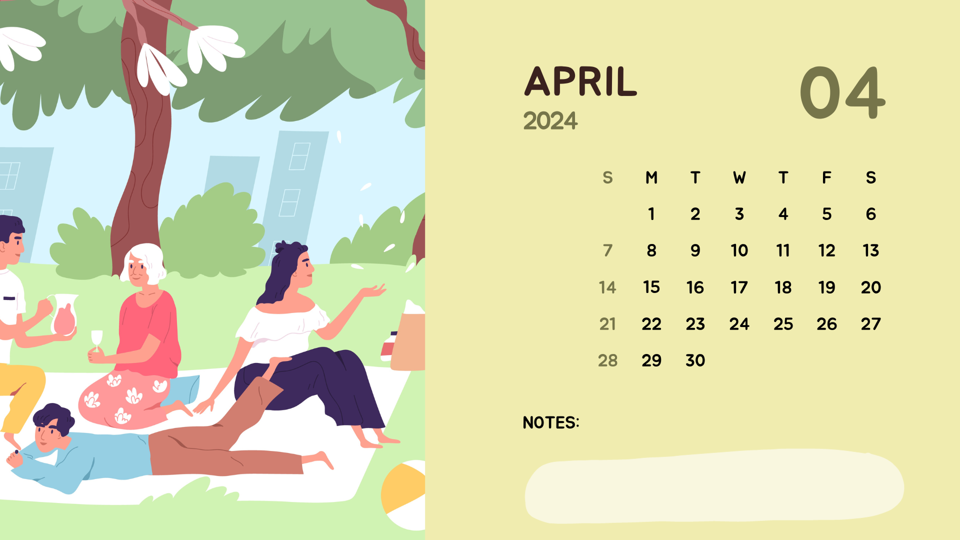 12 Month Calendar 2024 3 Page 4