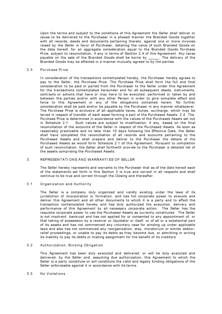 Asset Purchase Agreement 1 Page 5