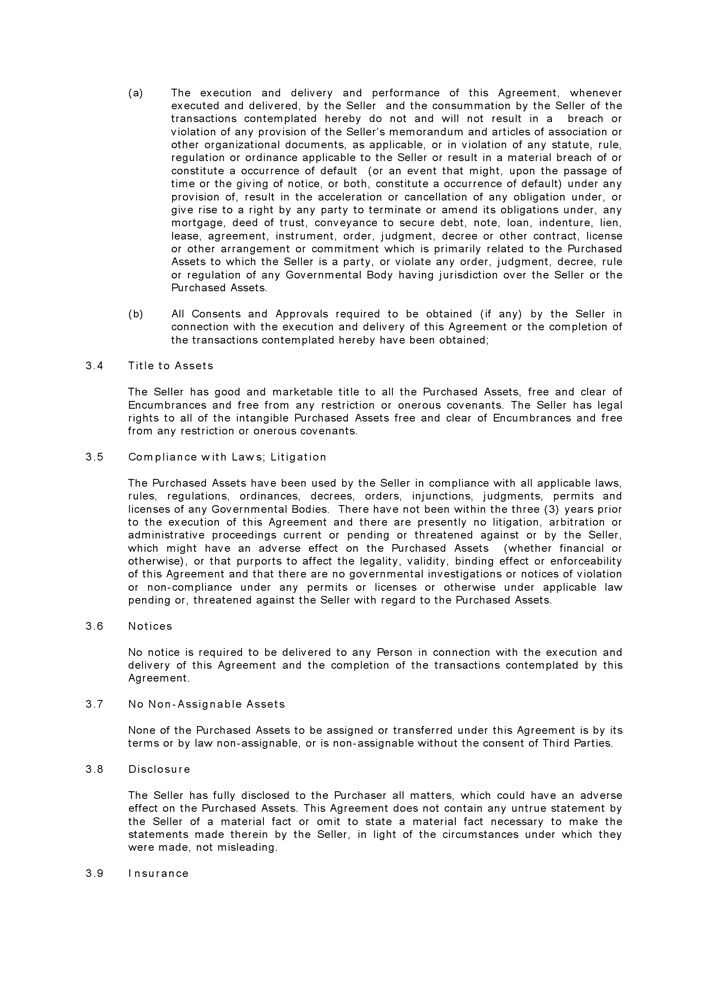 Asset Purchase Agreement 1 Page 6