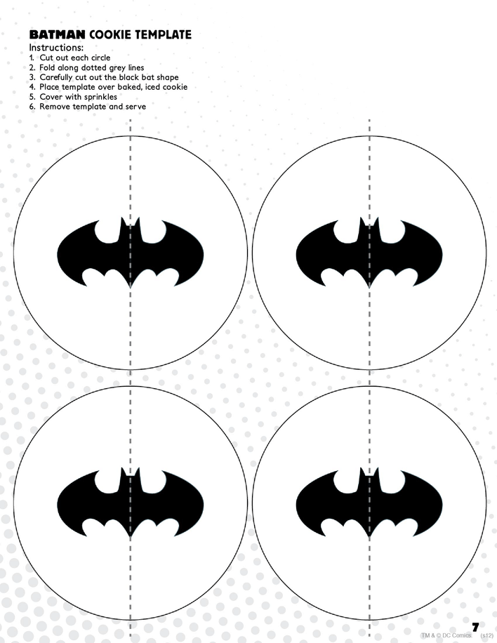Batman Party Mask Template Page 7