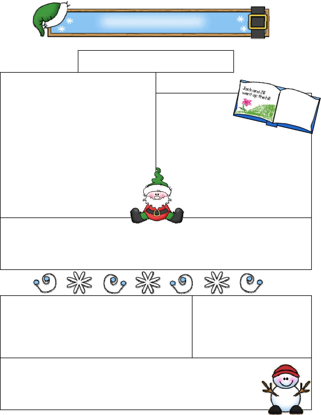 Free December Preschool Newsletter Template PDF 72KB 1 Page(s)