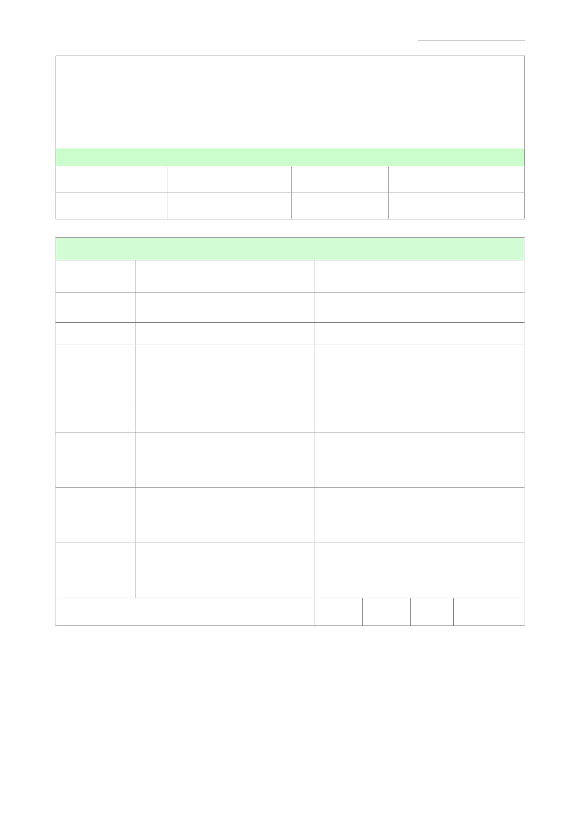 Production Schedule Template 2