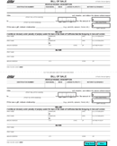 DMV Bill of Sale Form
