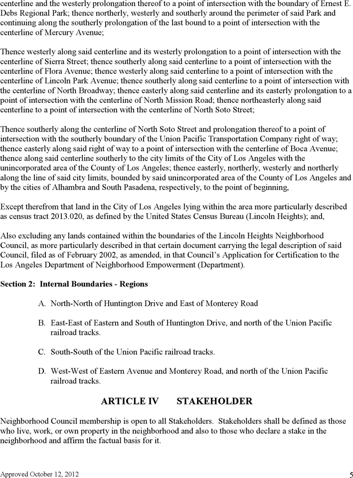 Bylaws Template 1 Page 5