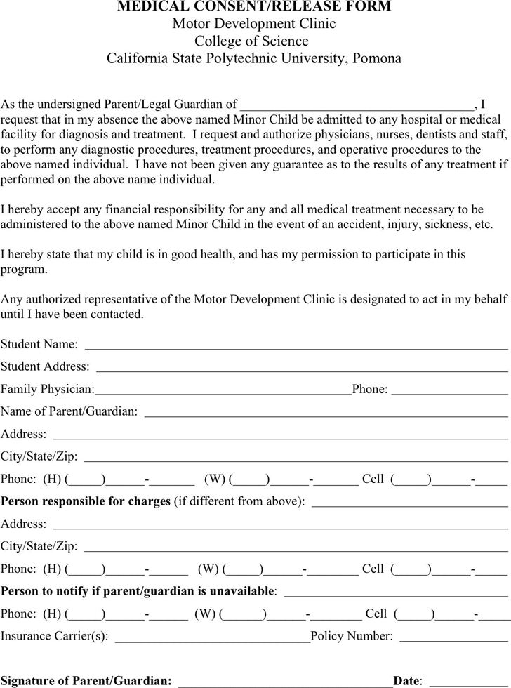 free-california-medical-consent-and-release-form-for-minor-child-pdf