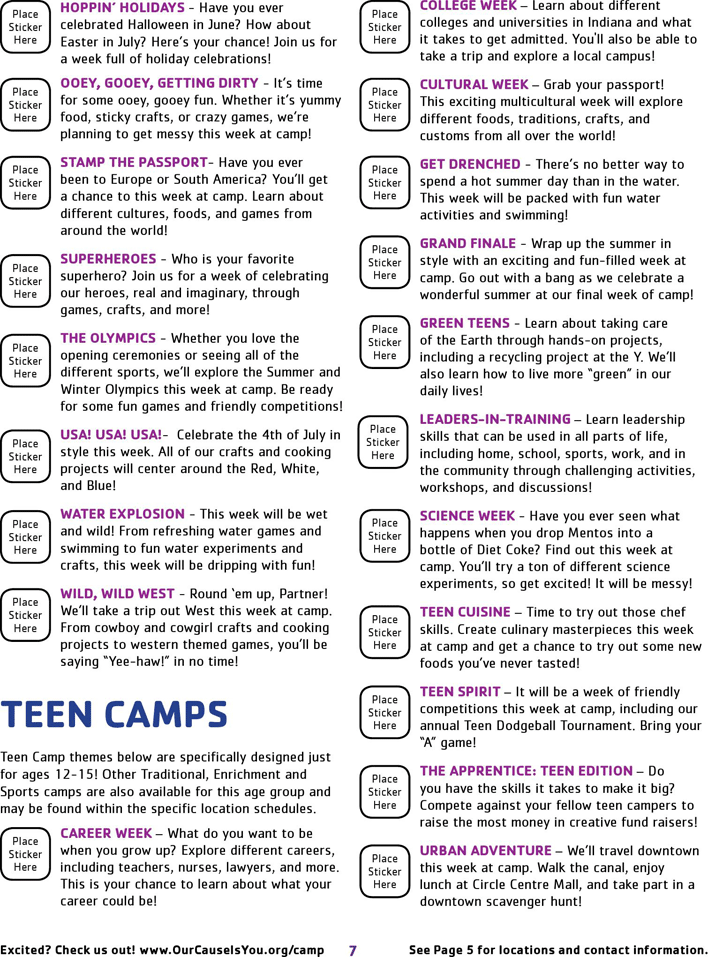 Camp Brochure Page 7