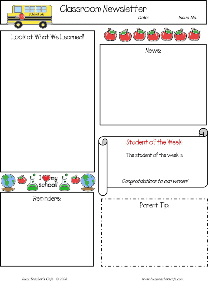 free-classroom-newsletter-template-pdf-81kb-2-page-s