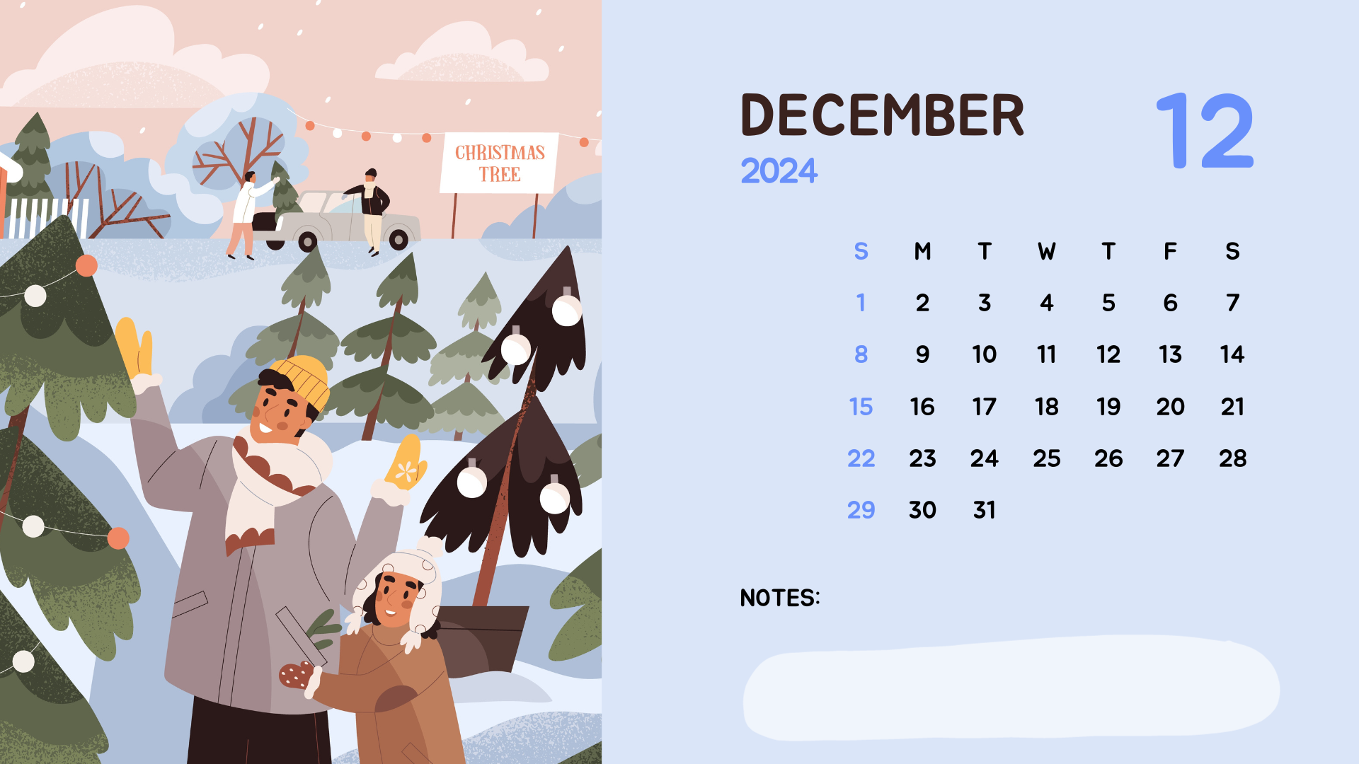 December 2024 Calendar 3