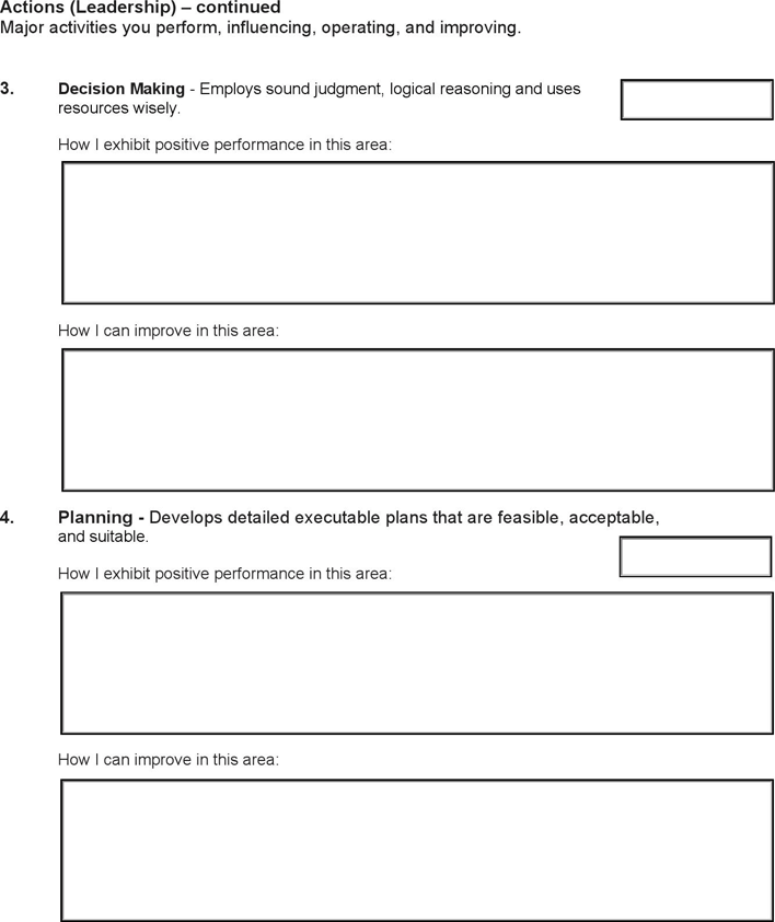 Employee Self Evaluation Form Page 7