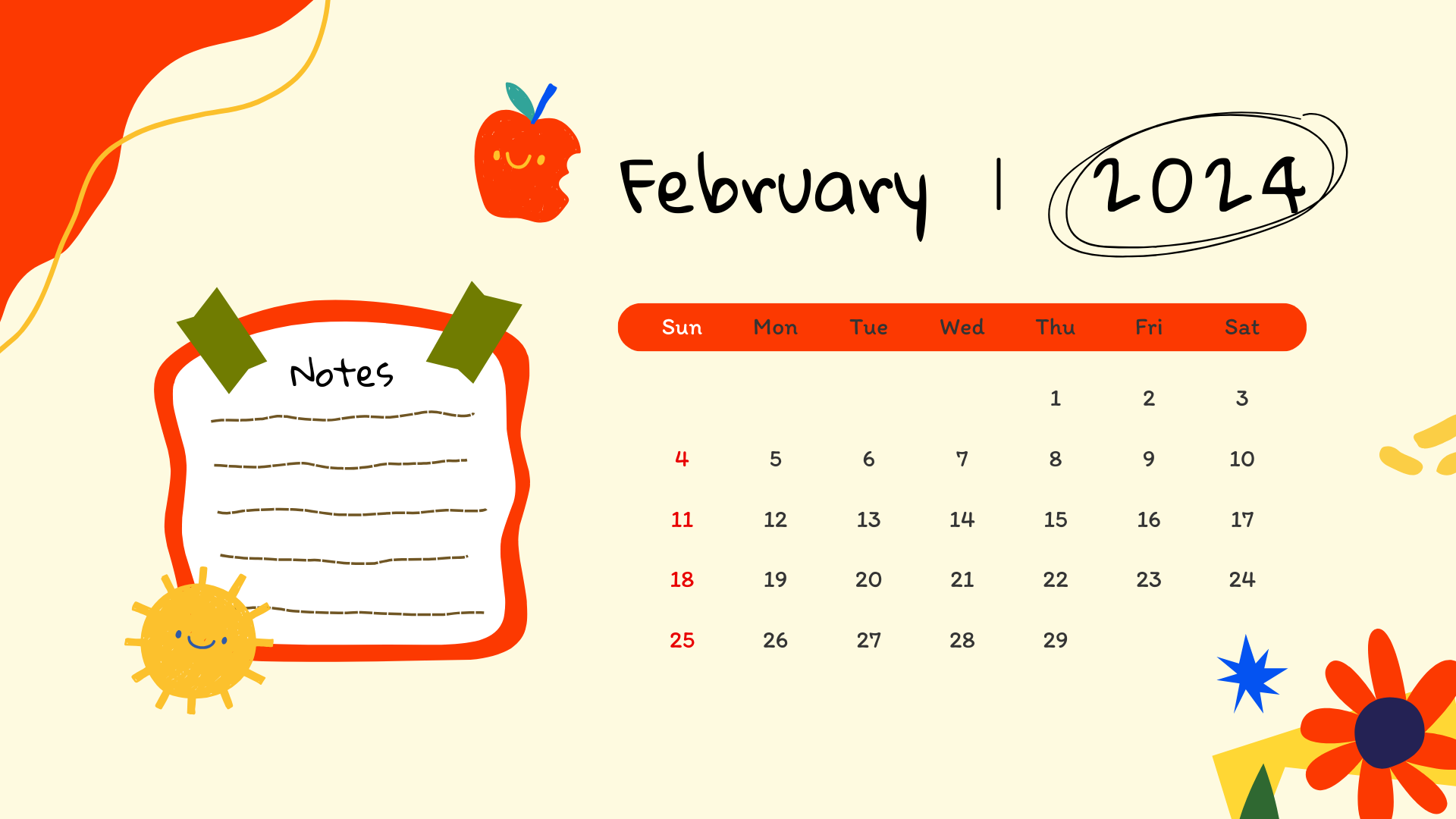 February 2024 Calendar 2