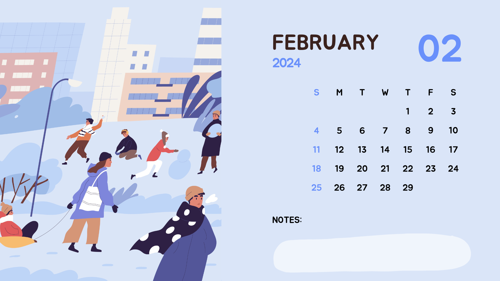 February 2024 Calendar 3