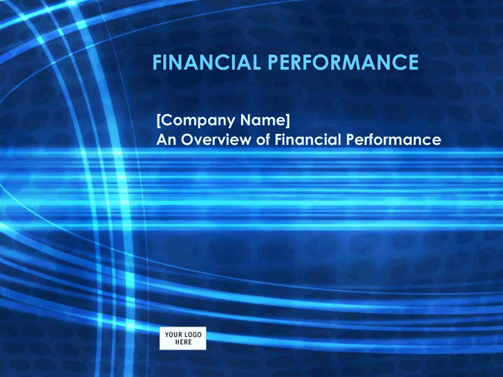 Financial Report Template 1