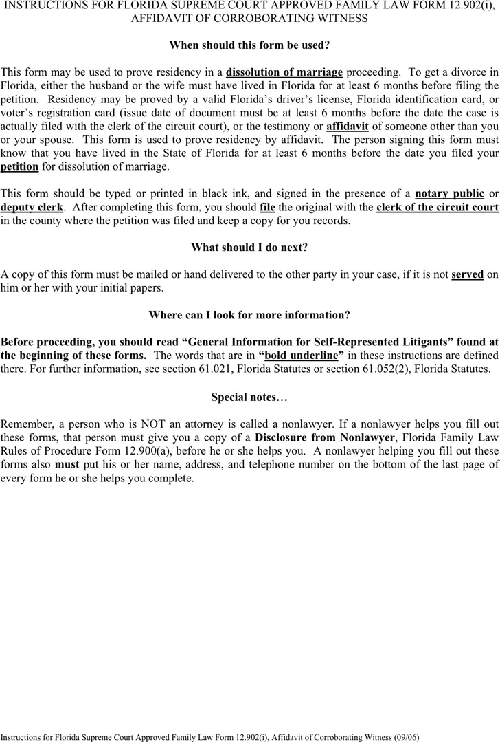 free-florida-affidavit-of-corroborating-witness-pdf-34kb-2-page-s