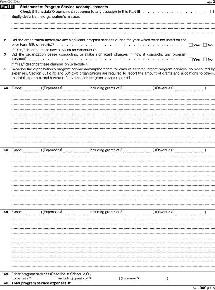 Form 990 Page 2