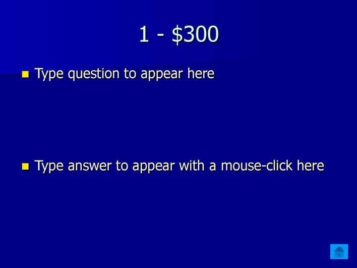 Jeopardy Template 2 Page 4