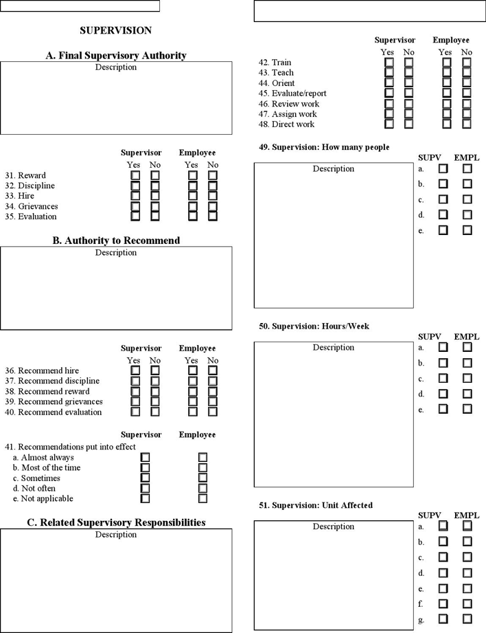 Job Evaluation Form 1 Page 7