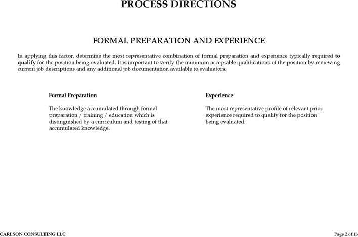 Job Evaluation Form 3 Page 4