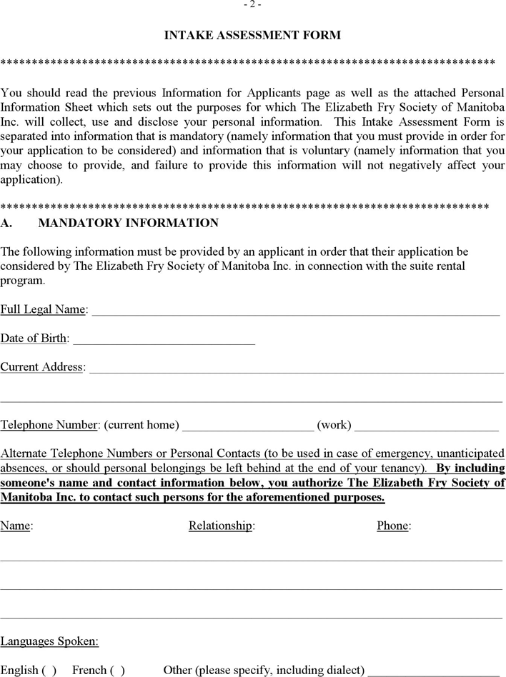 Manitoba Rental Agreement for 544 Selkirk Avenue Housing Unit Form Page 7