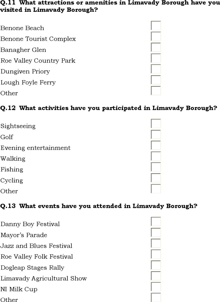 Market Research Questionnaire Page 4