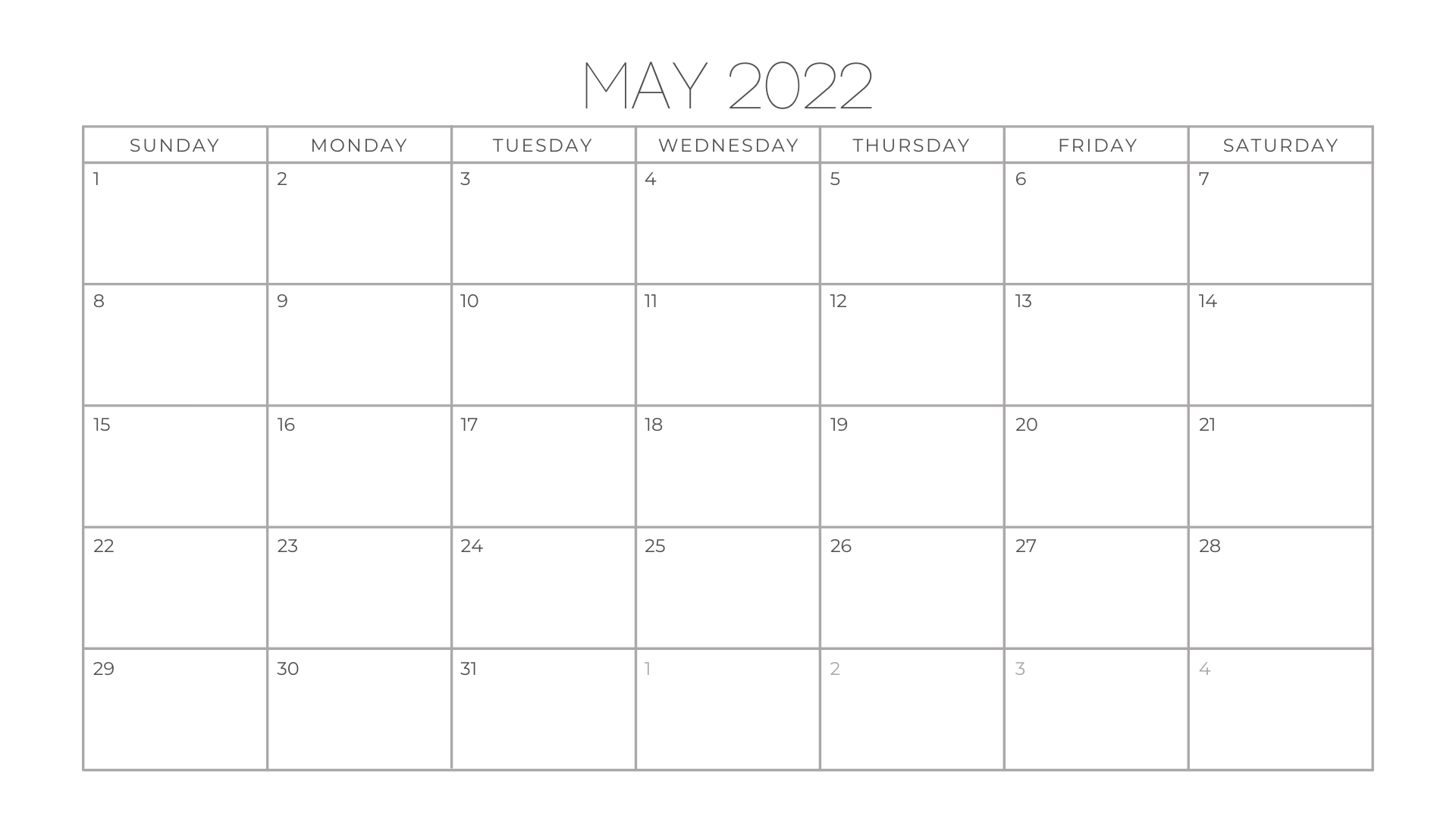 12 Month Calendar 2022 3 Page 5