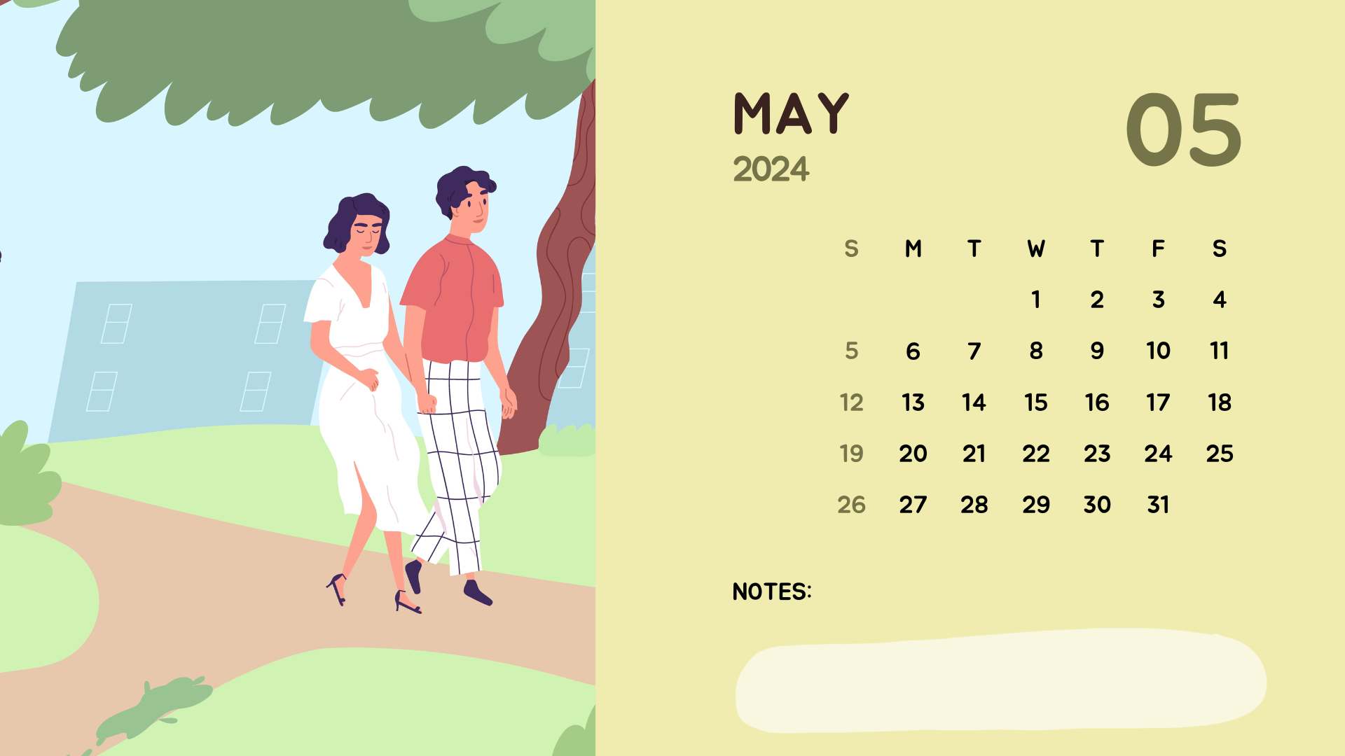 12 Month Calendar 2024 3 Page 5