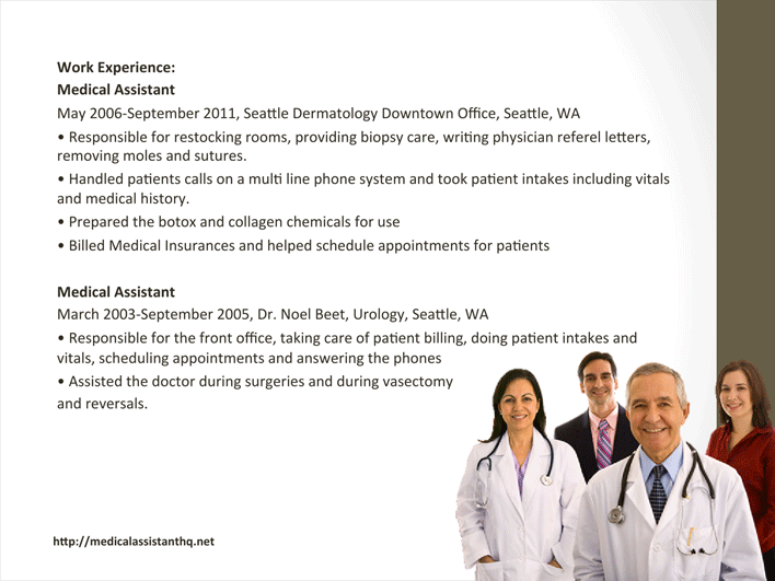 Medical Assistant Resume Sample 2 Page 6