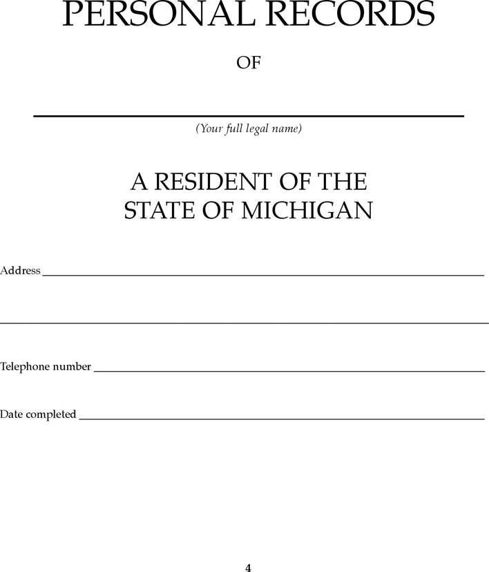 Michigan Designation of Patient Advocate (Durable Power of Attorney for Health Care) Form Page 6
