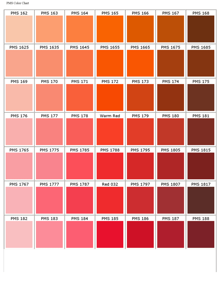 Free Pantone Matching System Color Chart - PDF | 1693KB | 21 Page(s ...