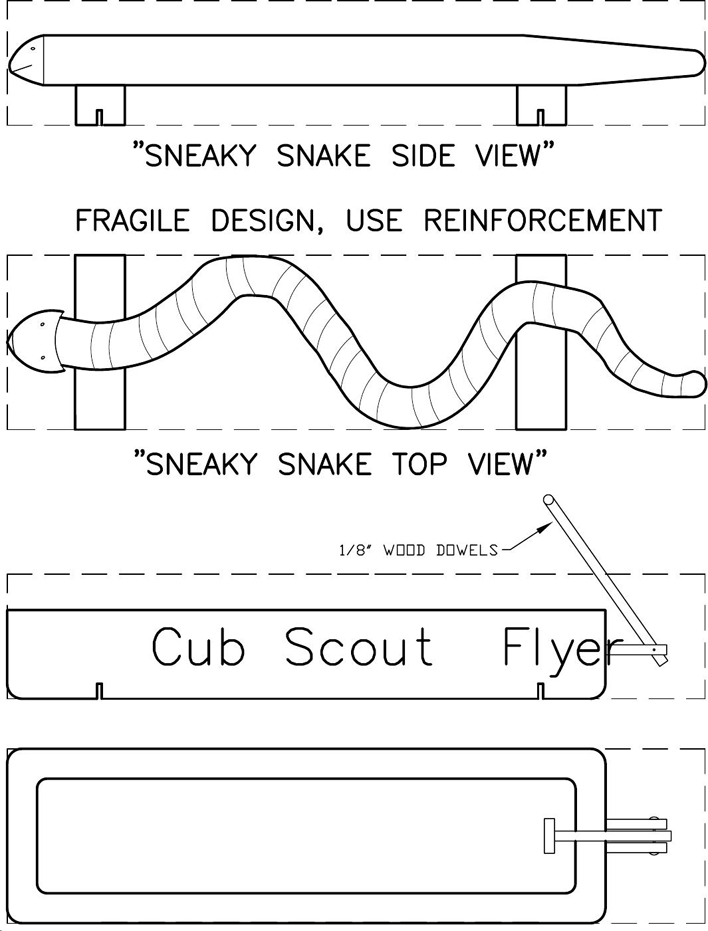 Pinewood Derby Car Template 1 Page 7