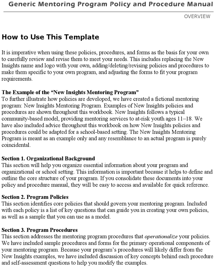 Policies And Procedures Template 3 Page 7