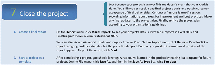 Project Management Template 1 Page 6