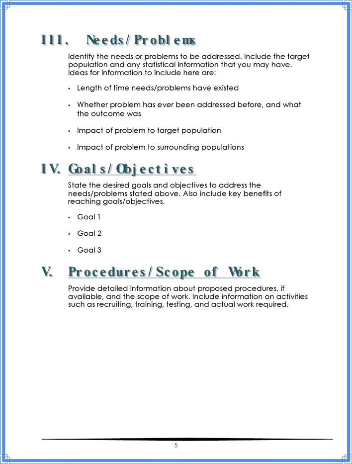 Project Proposal Template 1 Page 5