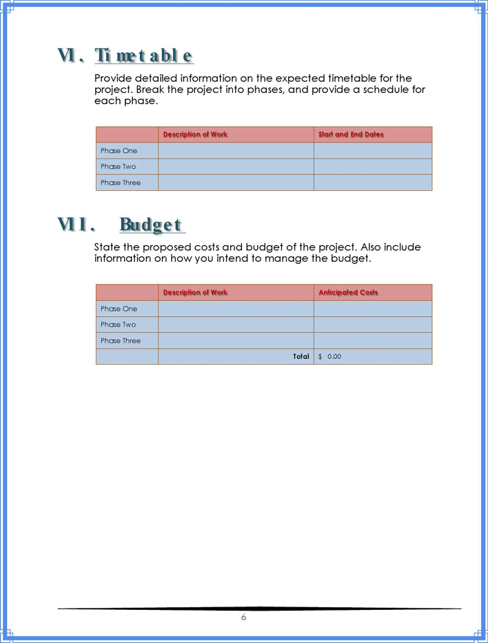 Project Proposal Template 1 Page 6