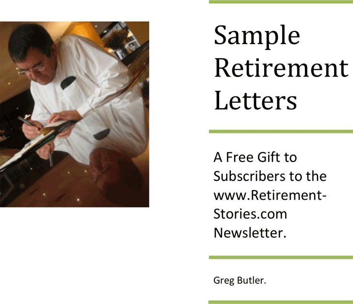 Sample Retirement Letters
