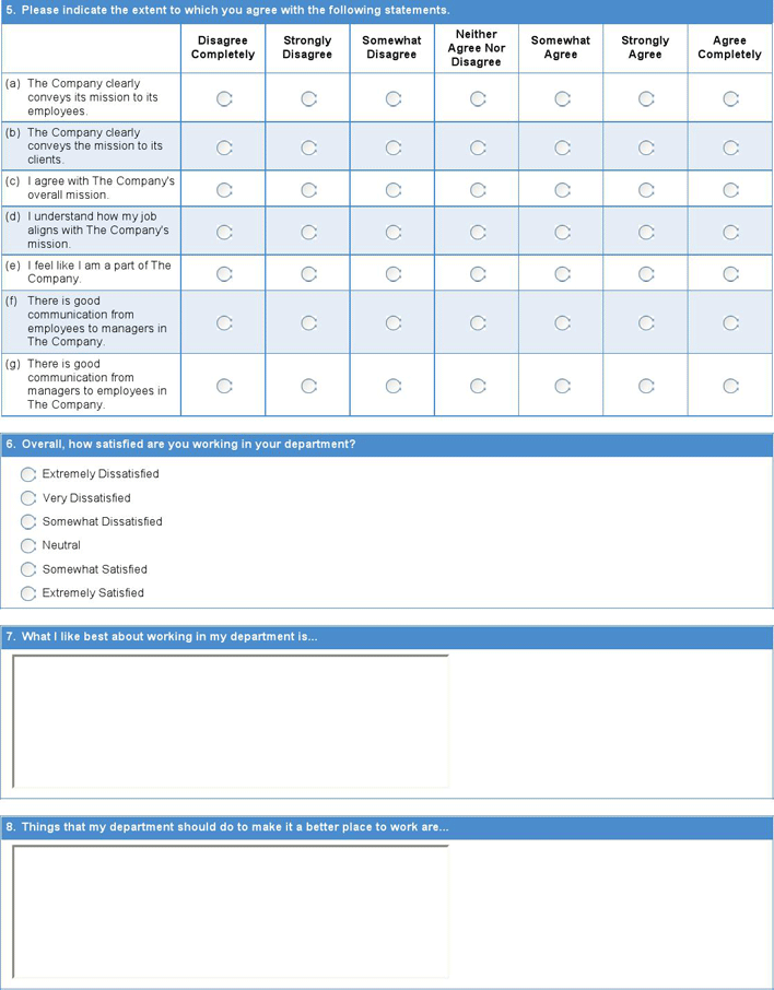 Sample Survey Questions 4 Page 2
