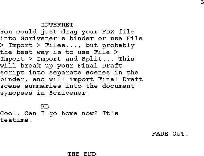 Screenplay Template 3 Page 4