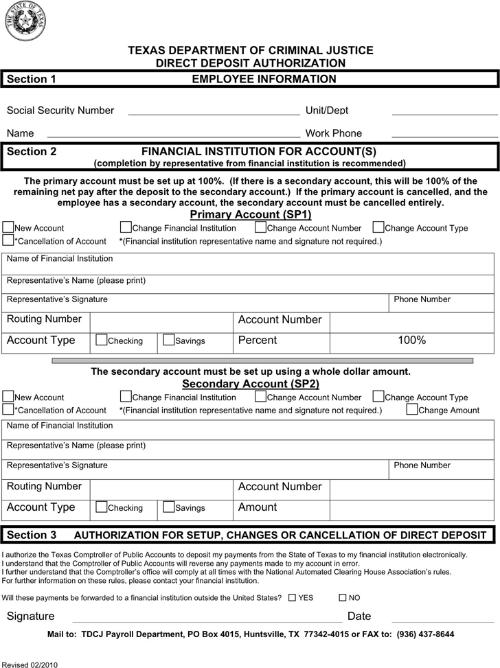 free-texas-direct-deposit-form-pdf-55kb-2-page-s