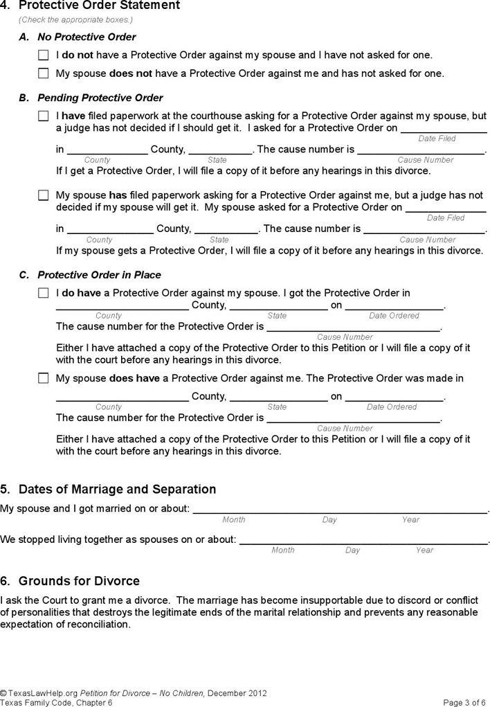free-texas-divorce-petition-form-2-without-children-pdf-76kb-6-page-s-page-3