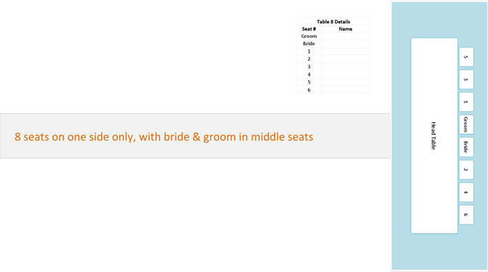 Wedding Seating Chart Template 1 Page 3